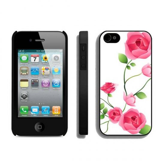 Valentine Roses iPhone 4 4S Cases BWZ